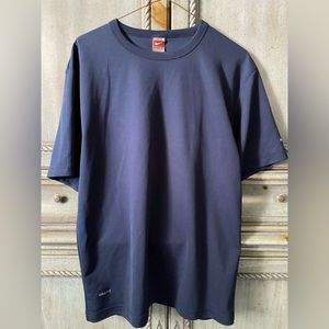 Nike Fit-Dry medium blue shirt